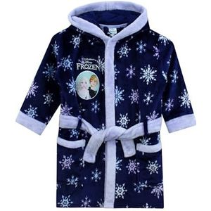 Disney Frozen Badjas | Anna en Elsa Meisjes Badjas | Prinsessen Badjassen voor Kinderen | Officiële Frozen Merchandise Blauw 104