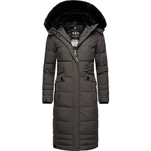 Navahoo Fahmiyaa Winterparka voor dames, met afneembare capuchon, XS-XXL, antraciet, XL