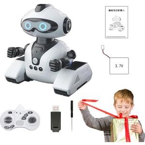 Robotspeelgoed voor kinderen | Robotspeelgoed met afstandsbediening,Rc-robots met dansbewegingen en LED-ogen, speelgoedrobot met flexibel hoofd en armen Founcy