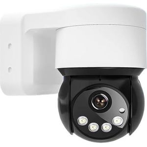 Bewakingscamera, 4G Camera Beveiliging Surveillance Cam PTZ 5X Zoom Outdoor CCTV Beveiliging Draadloze IP Camera Sim-kaart(3.6mm,5MP 4G Cam 32G)