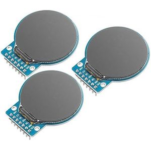 AZDelivery 3 x GC9A01 1,28-inch rond TFT-display voor Arduino