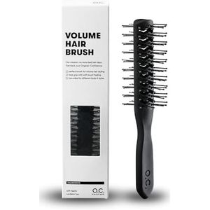 O.C. Haircare Haarborstel - carbonborstel met extra fijne borstelharen - directe volumeboost in het haar - Volume Hair Brush