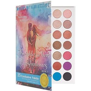 RUDE Twinkle In Her Eyeshadows 35 Eyeshadow Palette - Book 1