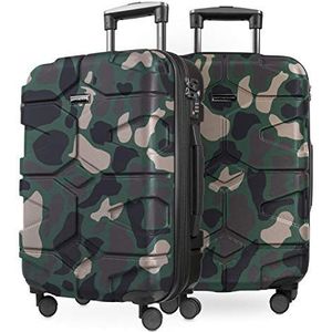 HAUPTSTADTKOFFER X-Kölln - handbagage harde schaal, camouflage, Handgepäck-Set, Koffer