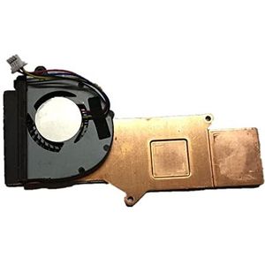 Laptop koelventilator & koellichaam Voor For ASUS For Eee PC 1025C 1025CE Zwart
