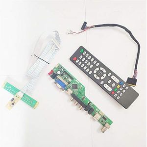Voor B125XW01 V0 B125XW02 V0 laptop panel WLED LVDS 40Pin 12.5 inch HDMI VGA USB RF 1366* 768 T.V53 display controller drive card kit (B125XW01 V0)