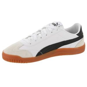 PUMA Dames Club 5v5 Sneaker, wit zwart-damp grijs, 3.5 UK, Puma Wit PUMA Zwart Vapor Grijs, 36 EU