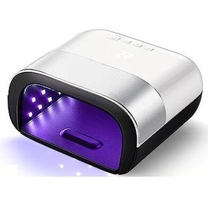 UV-nagellamp, Led Uv Nagel Lamp Nagel Droger 48W Uv Led Lamp Nagel Met Smart Timer Geheugen Onzichtbare Digitale Timer display Nagel Droogmachine
