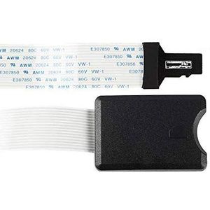 BCZAMD SD/TF Card Verlnungskabel Adapter Flexibele Extender SD/RS-MMC/SDHC/MMC voor printers Monoprice Select Mini/Anet A8 CR-10 Ender 3 /Raspberry Pi/GPS/TV, 48 CM /18,89 inch, TF-SD, 1