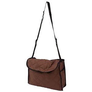 Rolstoel Back Pouch Polyester Opknoping Opbergtas Elektrische Walker Rugzak Tas Bruin