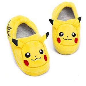 Pokemon Pikachu Slippers voor jongens en meisjes 3D Character Kid's Footwear 32 EU