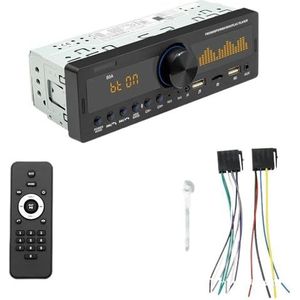 12 in 1 HD autoradio MP3-speler Auto touchscreen MP3 multimediaspeler Bluetooth TF FM USB AUX USB-oplaadfunctie kleurrijke verlichting 12V