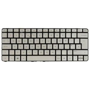 Laptop toetsenbord Voor For HP Spectre 13-3000 Wit UK English Layout