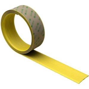 Antislip trapneusjes, Tapijtversieringsstrip Antislip trapvloer Tapijtrandversiering 5 cm/2"" breed, zelfklevende, aanpasbare snijdbare vloerrandbeschermer,(Yellow,Length 2m(6.5ft))