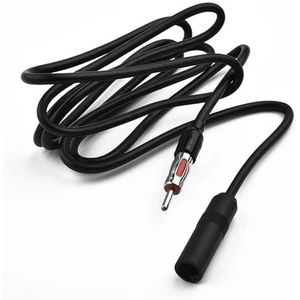Audio- & videoantennes voor auto Auto mannelijke naar vrouwelijke radio AM FM-antenne-adapter verlengkabel 180 cm Autoradio Antenne