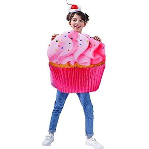 Baokuan Aankleden Amerikaans Cupcake Kostuum Voor Kinderen - Suikerroze Cupcake Kostuum