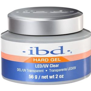 IBD Hard Gel - LED/UV Clear, 56 g - MADE IN USA - Hoogwaardige opbouwgel voor gelnagels