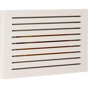 Schakelkastdeksel, zekeringkastdeksel, meterkastdeksel, deksel soepel openen, for verborgen lelijke zekeringkast(White,40x30cm)