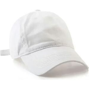 CMZYBBD Baseball Cap Unisex Simple Baseball Caps Spring Summer Sun Protective Caps Baseball Caps For Womens And Men Dad Hat-white-56-58cm