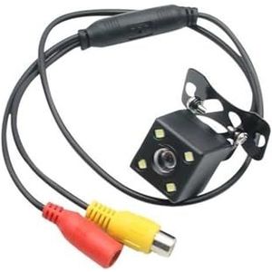 Auto Camera HD-auto-achteruitrijcamera Voertuigcamera Achteruitrijcamera Nachtzicht Parkeercamera Achteruitrijcamera Accessoires Auto Achteruitrijradarcamera(4 light with cable)