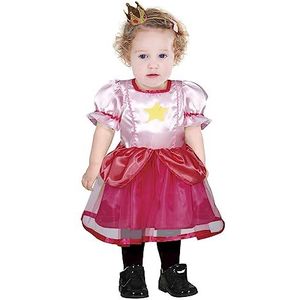 Koning Prins & Adel Kostuums | Fantasy Sterprinses Leila | Meisje | 12-18 maanden | Carnaval kostuum | Verkleedkleding