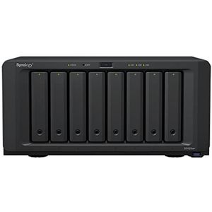 Synology DS1823xs+ 8-bay discstation NAS (AMD Ryzen V1780B 4-core 3.35 (basis) / 3,6 (Turbo) GHz 8GB RAM 1xRJ-45 10GbE LAN-poort 2X RJ-45) bundel met 8X 6TB WD Red Plus