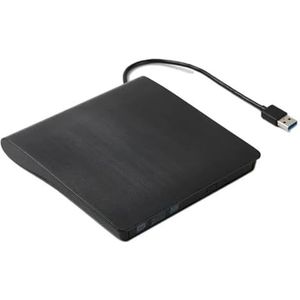 Externe CD DVD-drive USB 3.0 CD-brander Draagbare +/-RW-drive DVD-speler ROM-herschrijver Brander for Mac Desktop PC Laptop Windows