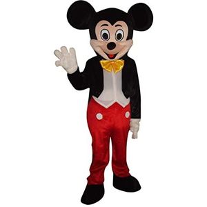 Mickey Mouse en Minnie Mouse volwassen mascotte kostuum verkleedkleding (Mickey Mouse)