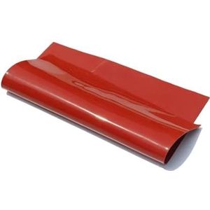Siliconenrubbervel, 500x500mm Witte Siliconenfilmpakking Hoge Temperatuurbestendigheid Silicagelplaat Rood/zwart (Color : Red, Size : 4mm(1Pc))