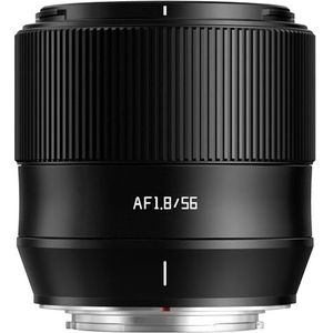 TTArtisan AF 56 mm F1.8 XF lens autofocus APS-C framecamera's X-A1 X-A10 X-M1 X-T1 X-T10 X-T100 X-PR01 X-PR03 X-E1 X-E1 X-E2S XS10 X-H1 X-H2S en meer, zwart