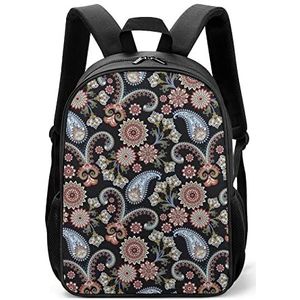 Mandala En Blauwe Paisley Lichtgewicht Rugzak Reizen Laptop Tas Casual Dagrugzak voor Mannen Vrouwen