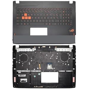 RU/Uk/IT/BE/FR Toetsenbord met achtergrondverlichting, bovenste C-hoes voor Strix GL502VS GL502VSK GL502VM GL502VMZ GL702VMK GL702VSK Palmrest-hoes(BE GL502VM)