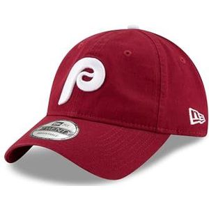New Era Philadelphia Phillies MLB Core Classic Wijnrood Verstelbare 9Twenty Pet