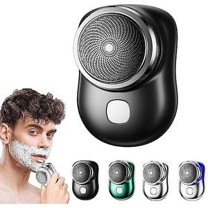 2023 Krachtig stormscheerapparaat voor mannen, oplaadbaar mini elektrisch scheerapparaat, draagbaar formaat nat en droog scheerapparaat, waterdicht elektronisch scheerapparaat, geschikt voor thuis,