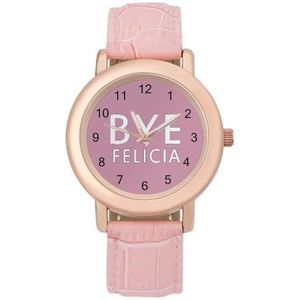 Bye Felicia Horloges voor Vrouwen Mode Sport Horloge Dames Lederen Horloge