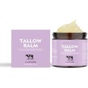 Lavendel Tallow Moisturizer - Hydraterend For Gezicht, Lichaam En Handen, Voeding Een Droge Huid, Helpt De Zacht Glad Te Houden(2PCs)