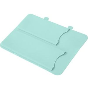 Krultang Sleeve | Siliconen Ijzer Houder Mat Pouch Reistas voor | Hittebestendige Siliconen Mat Pouch | IJzeren Houder en Mat Pouch, Iron Travel Pouch, Anti-slip Mat Cover voor Flat Irons, Groen,