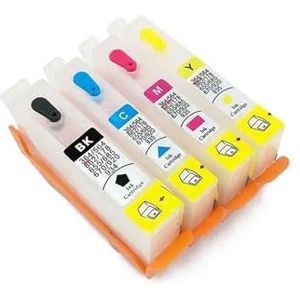 915XL 915 XL navulbare inktcartridge met ARC-chip for Of-icejet Pro 8020 8022 8023 8025 8026 8028 8015 8018 8012(1SET(Small Black))