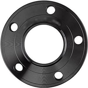 Voor VW Voor Golf/Voor Bora/Voor Polo/Voor Octavia Gesmeed Wiel Adapter Pakking Kit 15/15/20mm PCD 5x100/5x112 CB 57.1mm Wheel Wiel Spacers(4PCS 20MM Black)