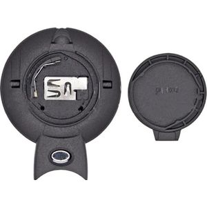 Sleutelbehuizing houder Autosleutel Shell Case Fob Voor BMW SD Voor Een Voor Clubman Voor Countryman Voor Cabrio HIJ 3 Knop Vervanging Keyles Entry Sleutelbehuizing(With Battery Holder)