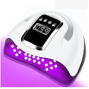 LED UV-nagellamp 66 LED's Nageldroger UV LED-nagellamp for het uitharden van alle gelnagellak met bewegingsdetectie Professionele manicuresalon Gereedschapsuitrusting (Color : 1, Size : 1)