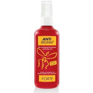 Anti Brumm Forte pompspray, 75 ml: insectenafstotend voor effectieve bescherming tegen muggen en teken, muggenspray met DEET