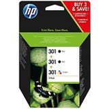 Originele HP 301 - Inktcartridge - Zwart / Cyaan / Magenta / Geel - Standaard capaciteit