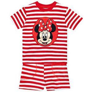 Disney Minnie Mouse T-shirt en korte broek set meisjes handdoek outfit voor strand zwembad zwemmen Veelkleurig 110