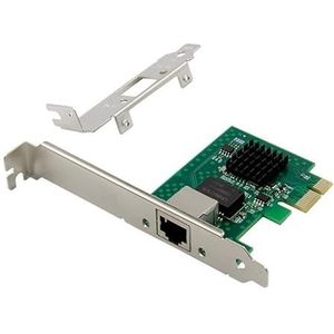 Allowish PCIE X1 2.5G Ethernet NIC RJ45 Intel I225-V Chip Enkele poort 2500M/1000/100Mbps Gigabit Server Netwerkkaart Netwerken 1 Poort
