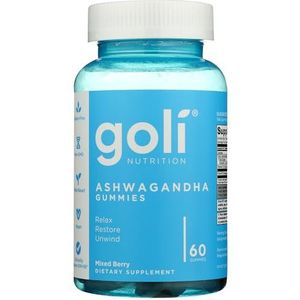 Goli Nutrition - Ashwagandha - Gemengde Bes - 60 Gummies