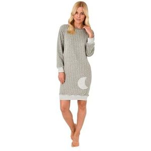 Lang grijs badstof nachthemd Ringella | Gratis verzending Pyjama