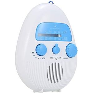 Draagbare Douche Radio - Mini Waterdicht - FM/AM Radio - Batterij Aangedreven