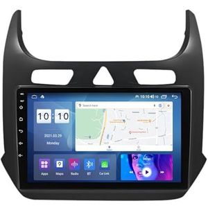 9"" Touch Car Stereo Radio DAB Head Unit GPS Navigatie voor Chevrolet Cobalt 2011-2018 Android 12 Autoradio Ingebouwde CarAutoPlay Achteruitrijcamera Ondersteuning DSP Bluetooth USB android auto (Size