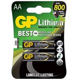 GP lithium-AA-batterijen, 2 stuks